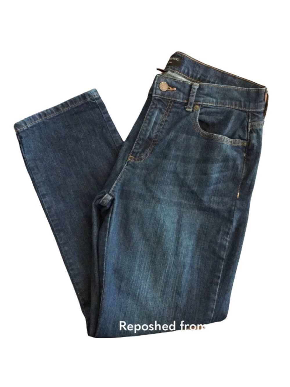 Banana Republic Jeans. Straight Ankle Dark Wash Size 28/6